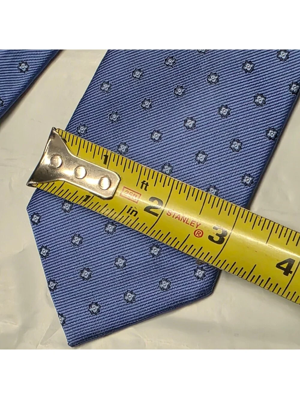 Camicissima NeckTie Tie Silk Italy Blue Designer Luxury Modern Pattern  62x3.5